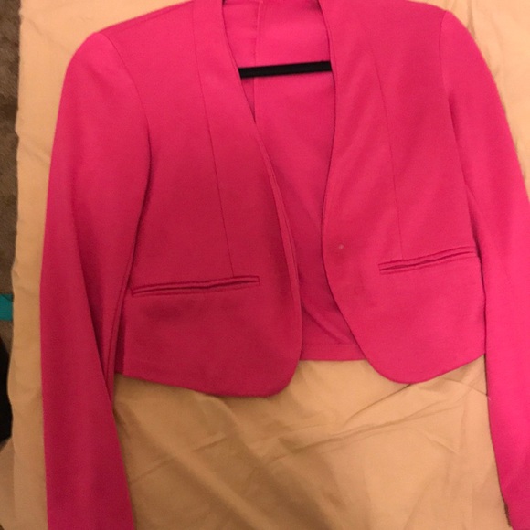 Pink soft blazer - Picture 2 of 4